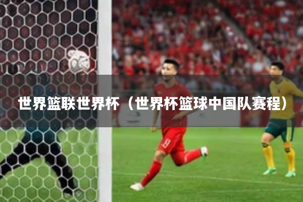 世界篮联世界杯(世界杯篮球中国队赛程)